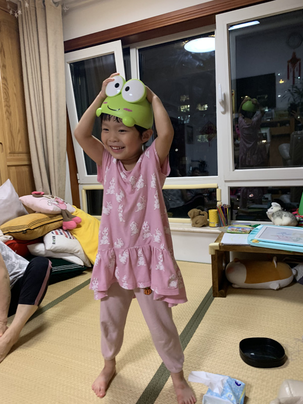 化身一只小青蛙