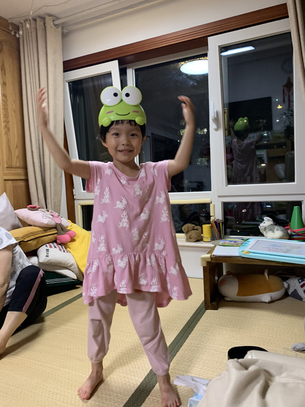 化身一只小青蛙